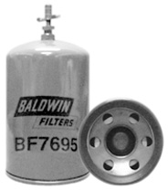 Baldwin BF7695 Resin Ribbon Fuel Coalescer Spin-on with Drain 