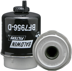 BF7956-D Fuel/Water Separator Element with Removable Drain 