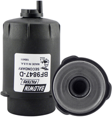 BF9847-D Secondary Fuel Filter with Drain