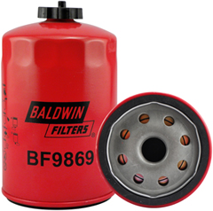 BF9869 Fuel Spin-on Filter with Drain