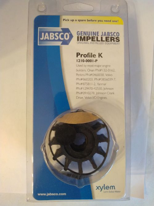 1210-0001-P Jabsco  Impeller Kit - Neoprene 12 Blade