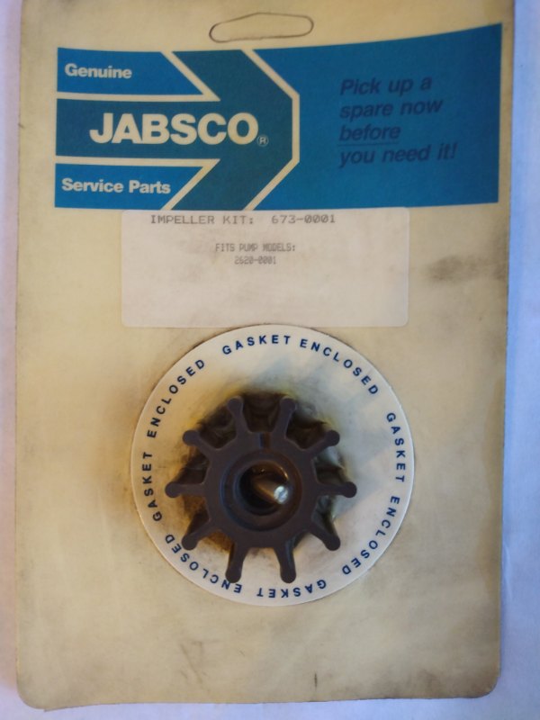 Jabsco 673-0001 Impeller Kit - NOS