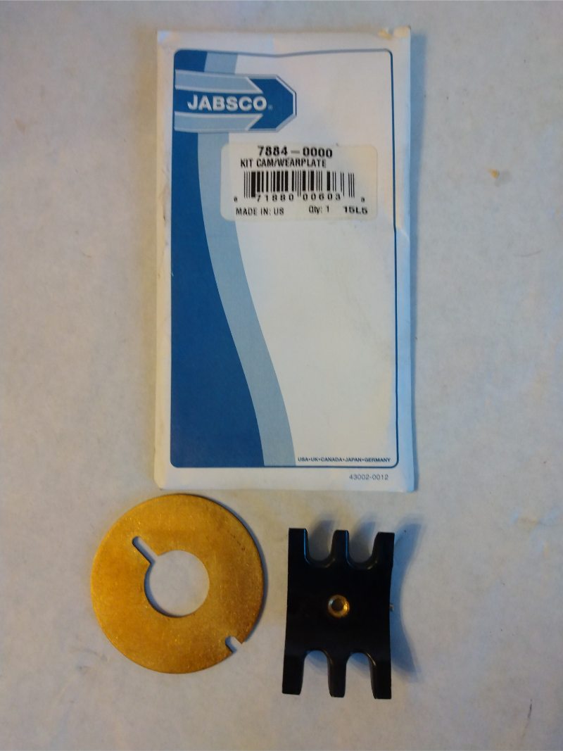 Jabsco 7884-0000 Cam and Wearplate