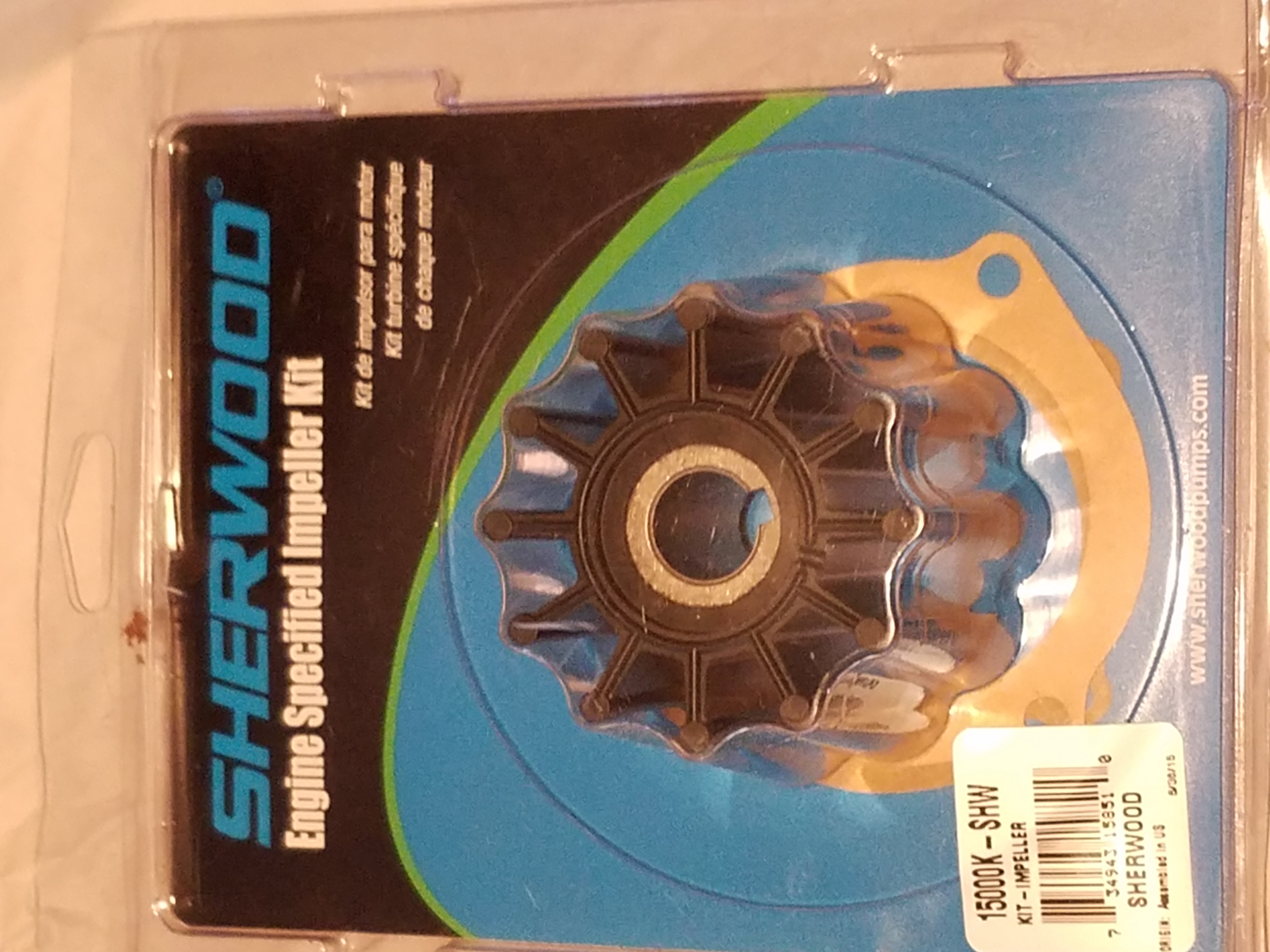 Sherwood 15000K Impeller